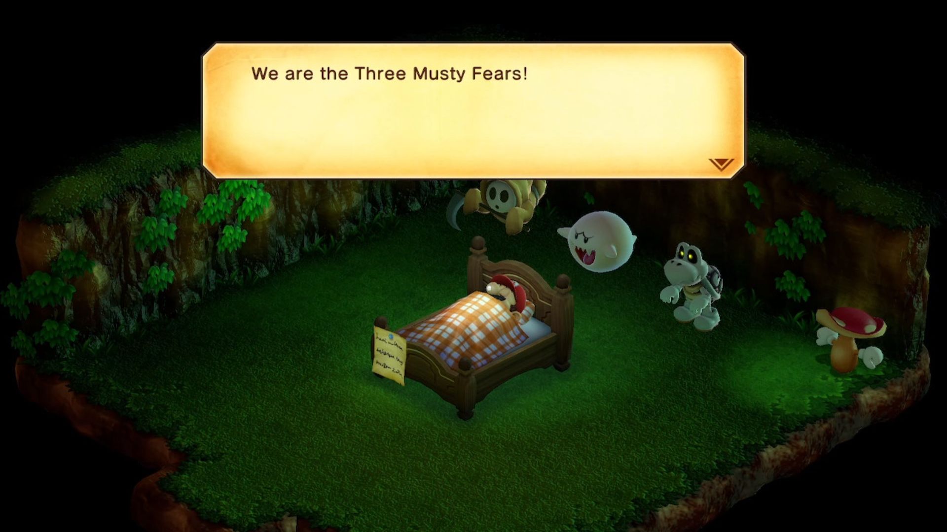 Super Mario RPG Three Musty Fears Flag Locations