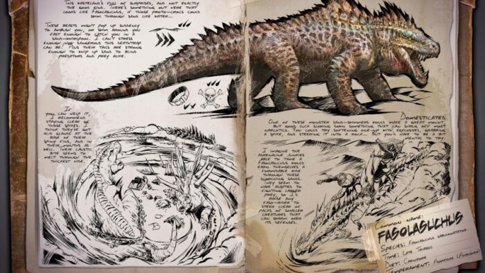 All new dinos in Ark Survival Ascended - Fasolasuchus.