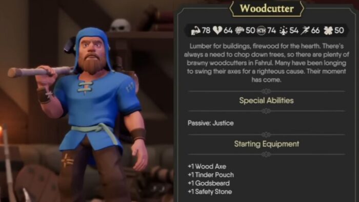 How to unlock all classes in For the King 2 - unlock woodcutter.