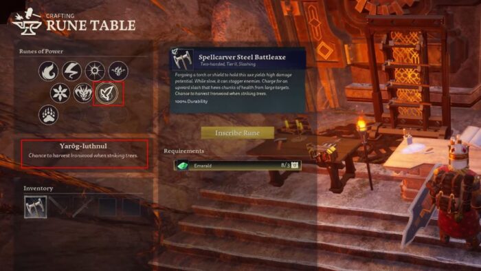 Where to find Ironwood in LotR Return to Moria.