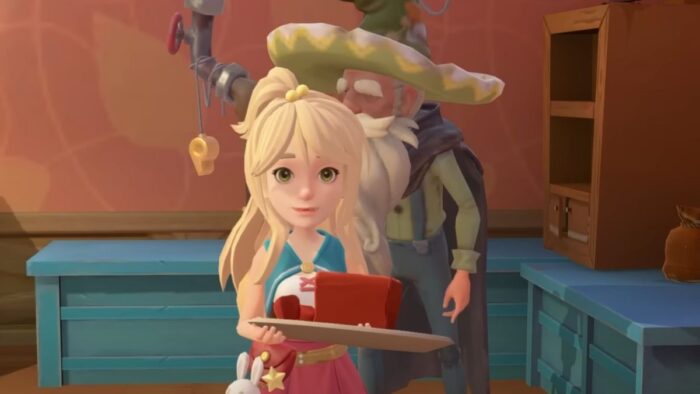How to romance Nia in My Time at Sandrock.