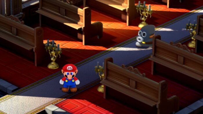 Princess Peach Crown location in Super Mario RPG Remake.