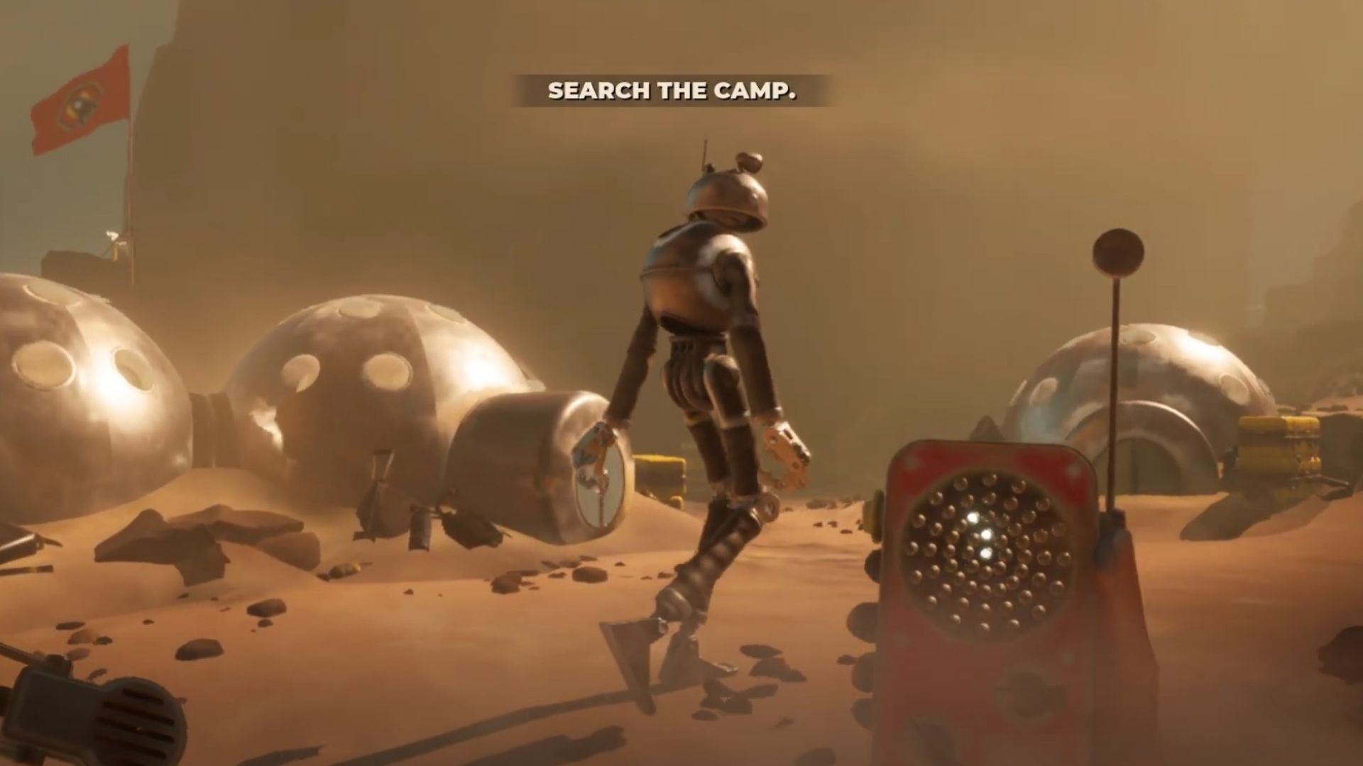 How to find the camp in The Invincible.