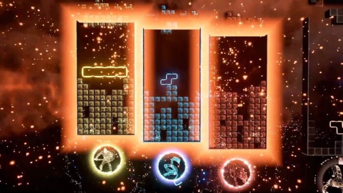 Tetris Effect Connected is one of the best family coop games on PS5.