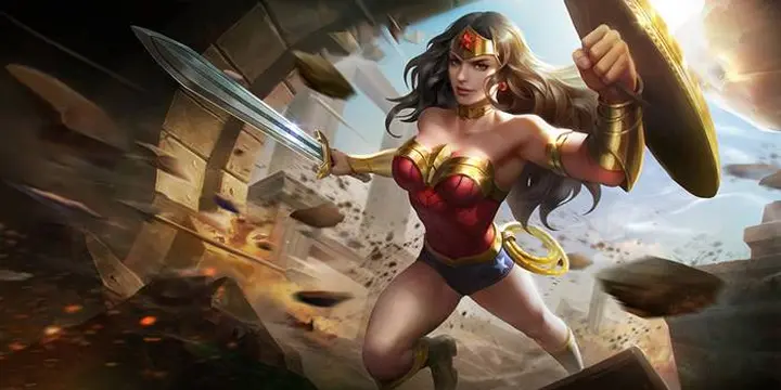 wonder woman in Arena of Valor