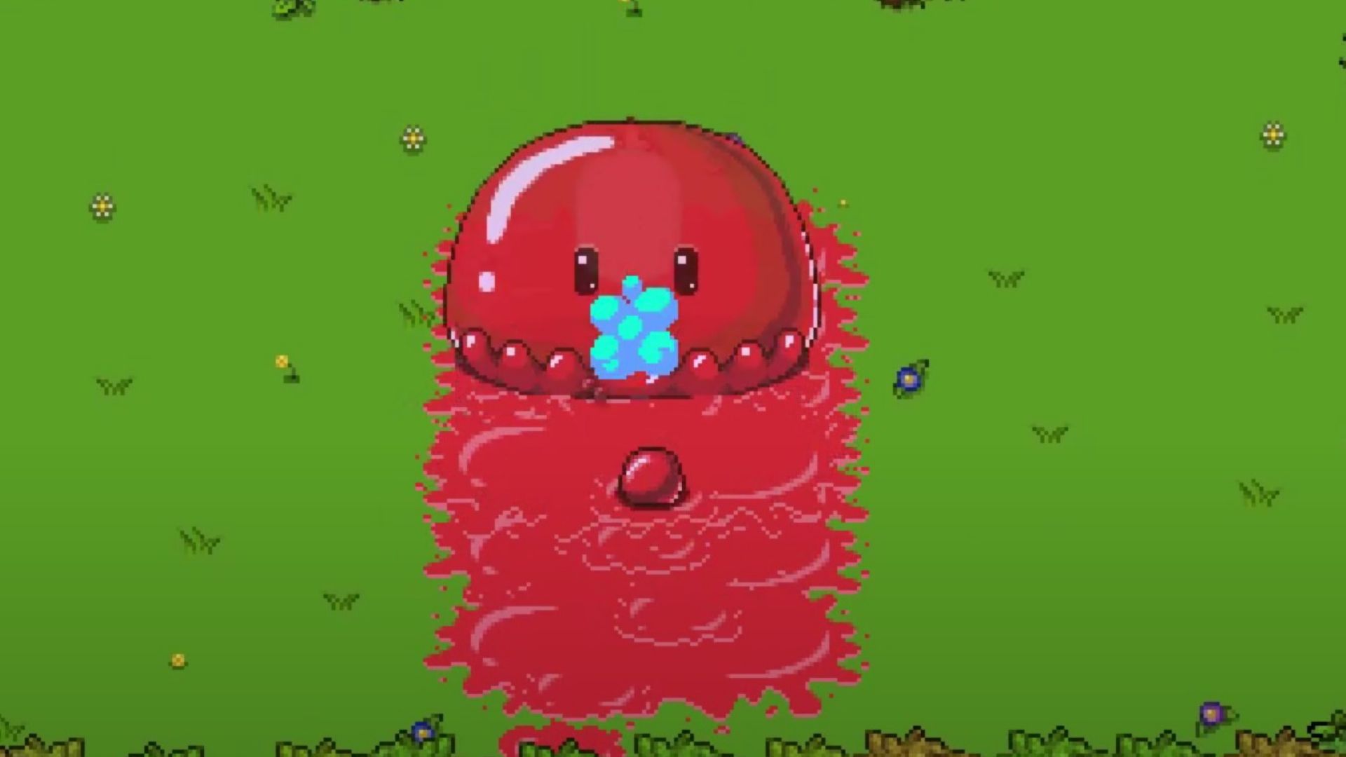 How to beat the Furious Giga Slime in Secrets of Grindea.