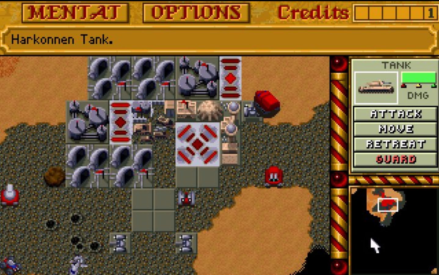 Dune 2 screenshot