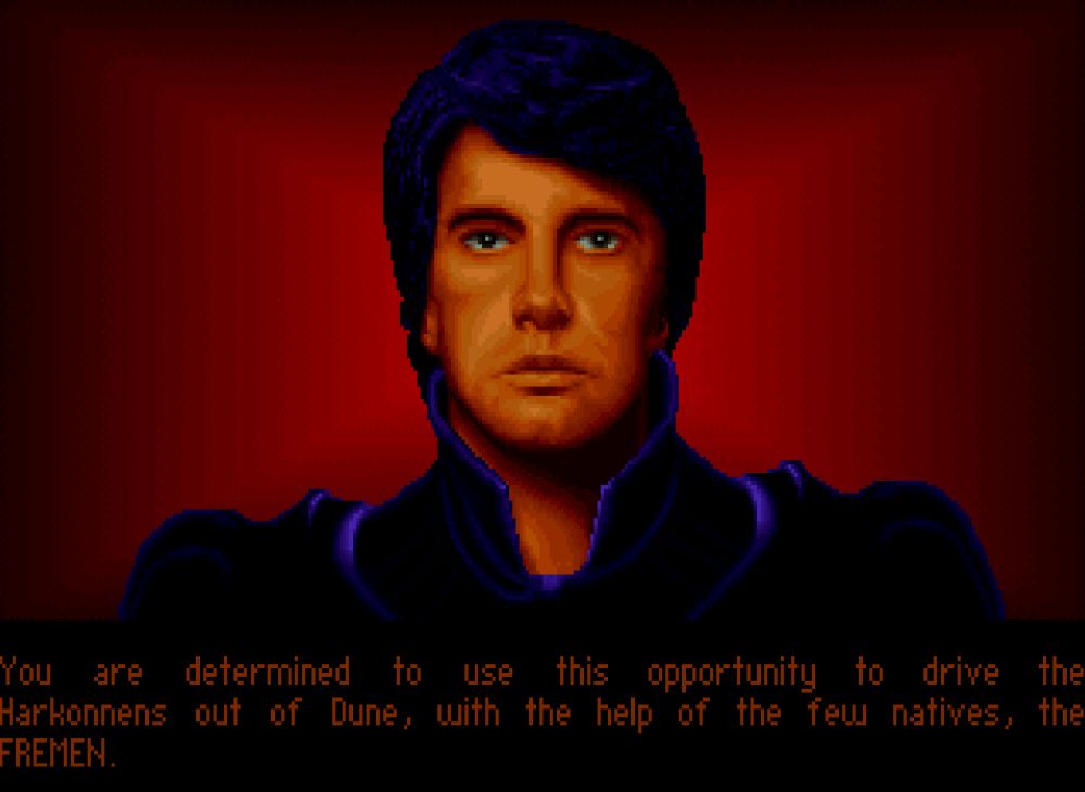 Dune screenshot of Paul Atreides