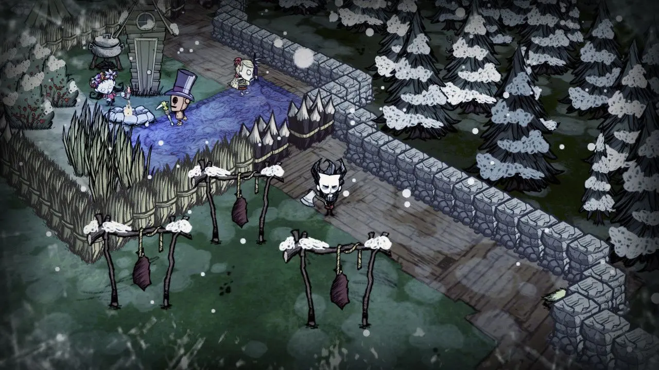 Don't Starve Together winter gameplay