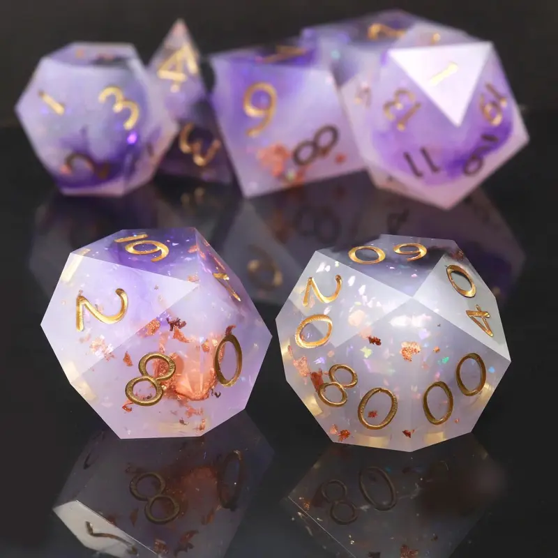 Haxtec Shard Edge Dice Set Overview