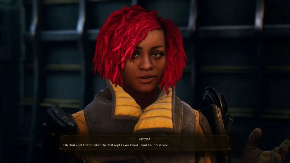 Nyoka in The Outer Worlds