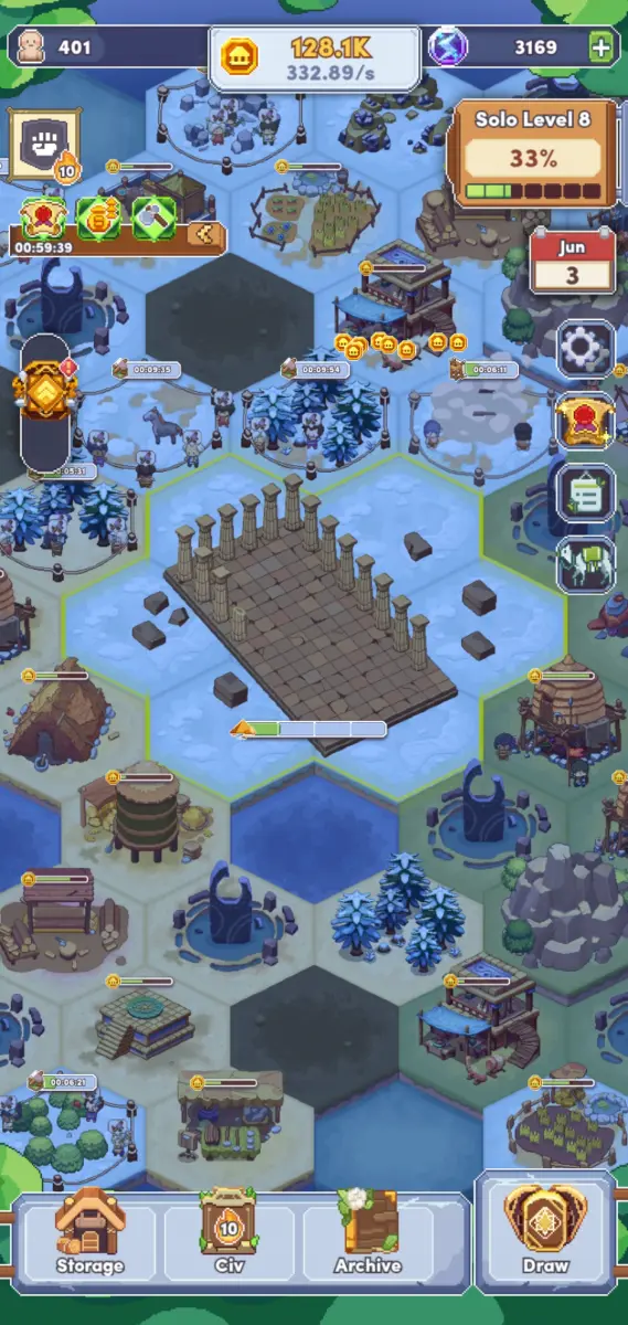 Pixel Civilization game overview