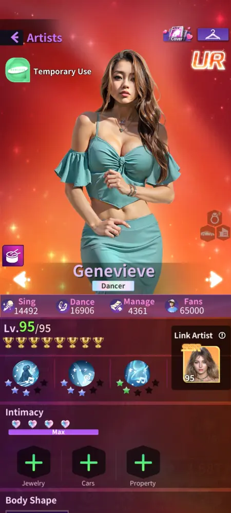 Genevieve skills