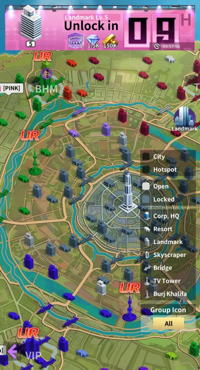Landmarks on the Map