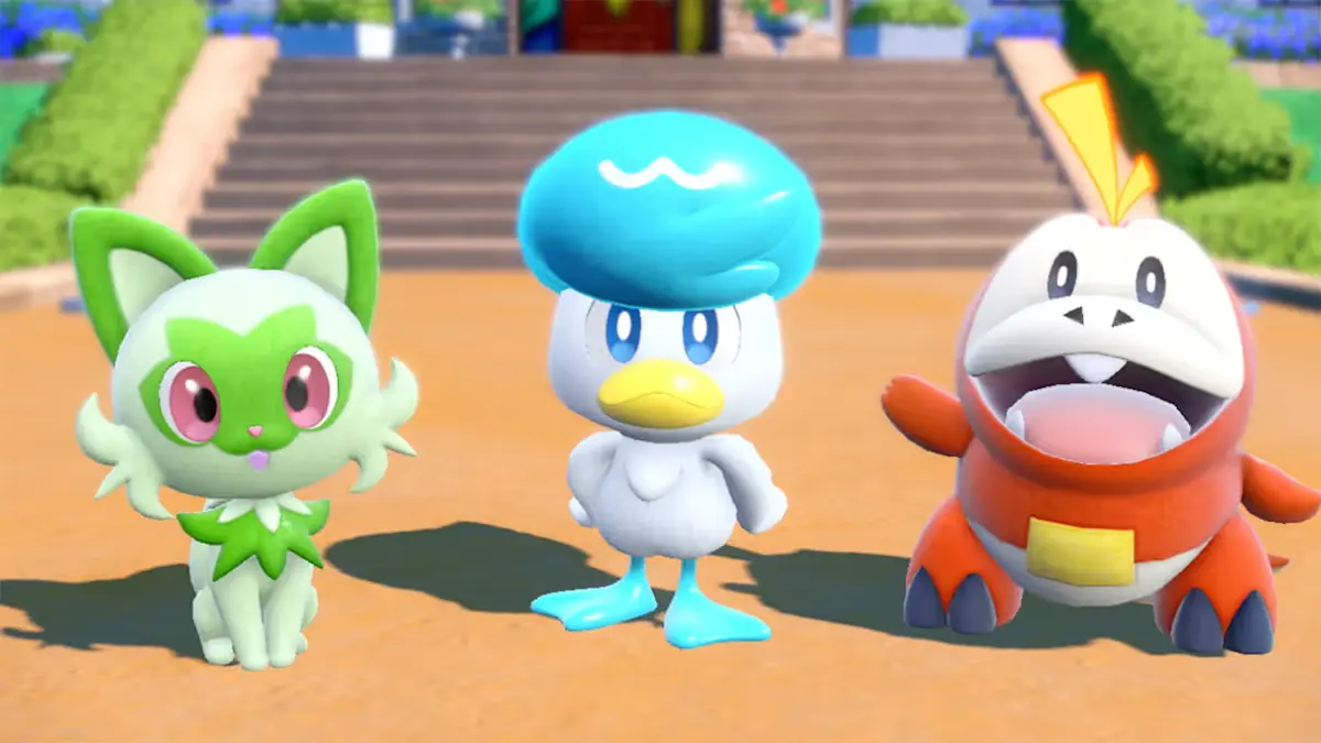 Pokemon Scarlet and violet characters