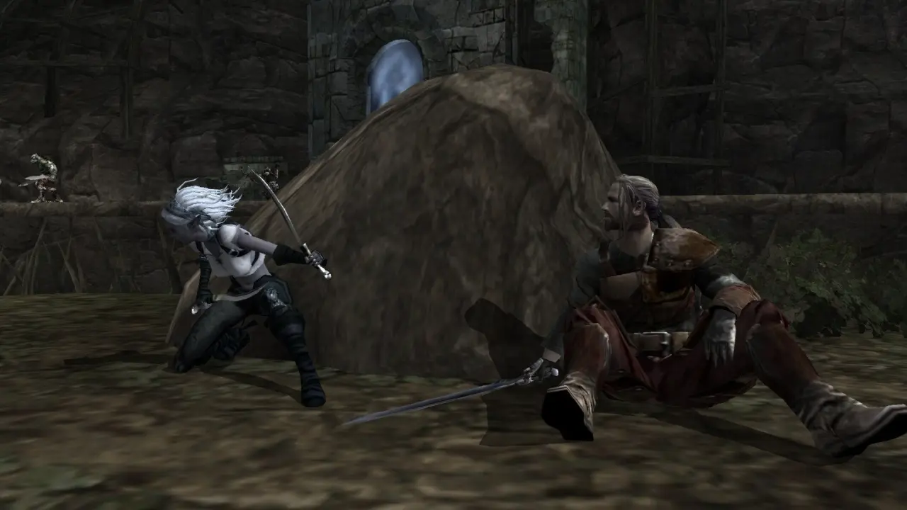 Forgotten Realms Demon Stone gameplay screenshot