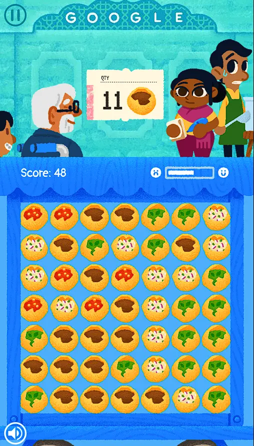 Pani Puri on Google Games