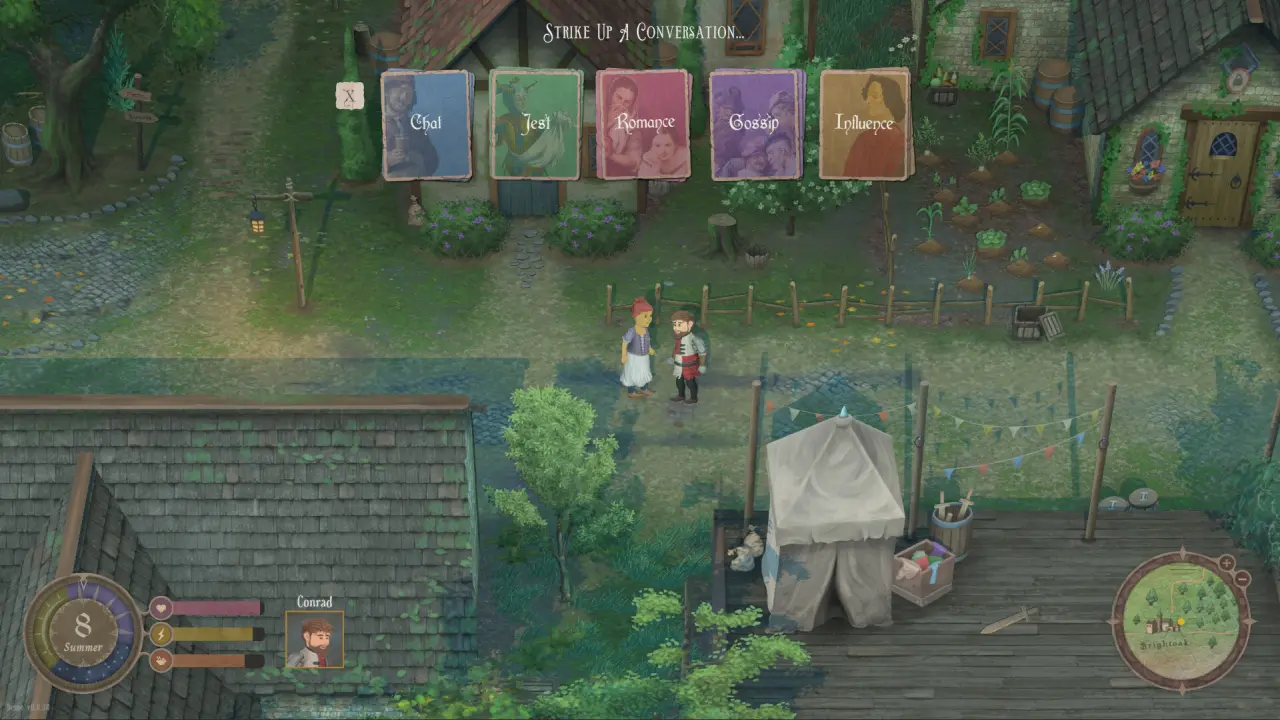 Mirthwood Romance option