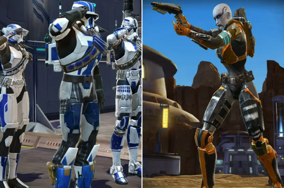 Trooper and Bounty Hunter