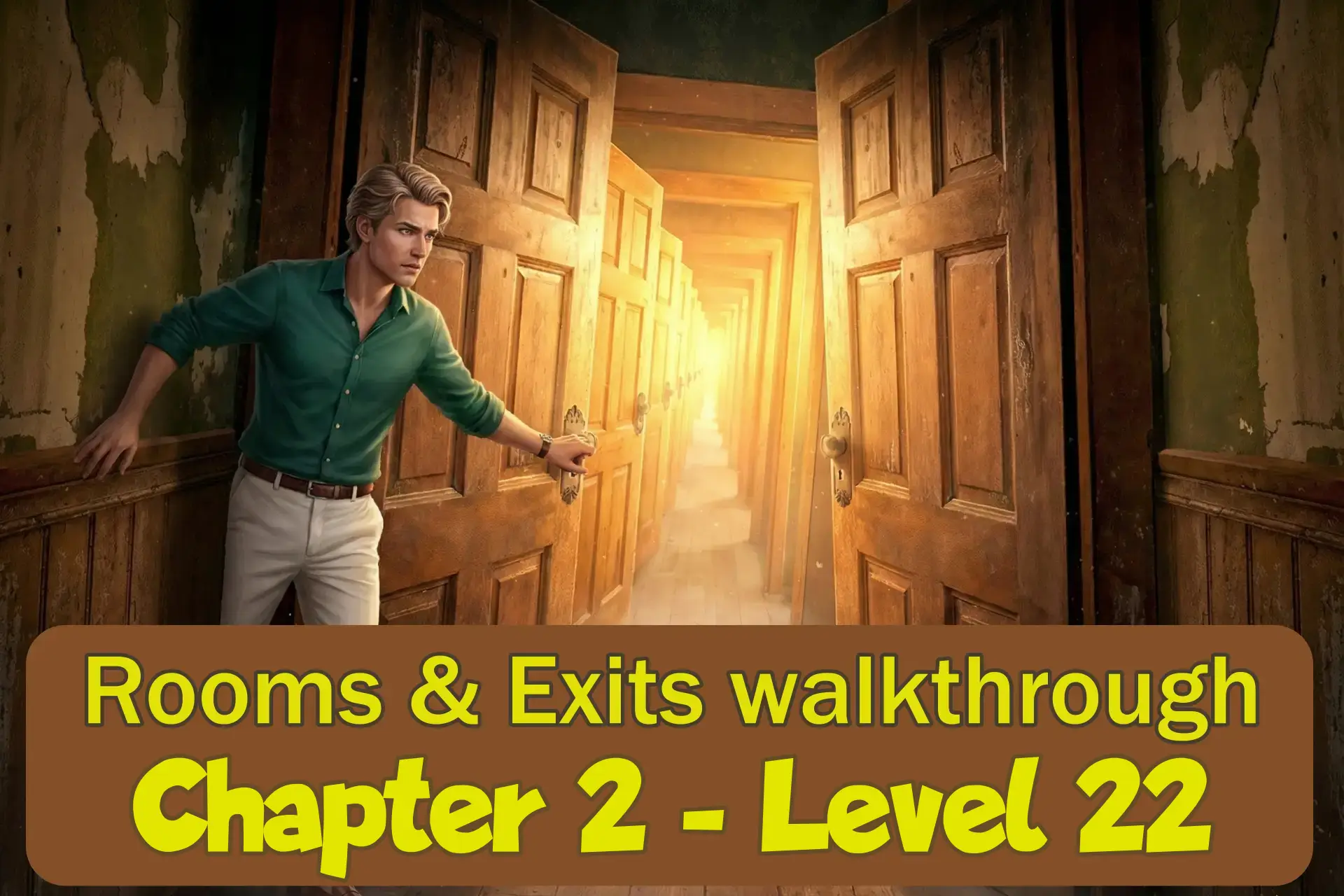 Rooms Exits Walkthrough level 22 chapter 2
