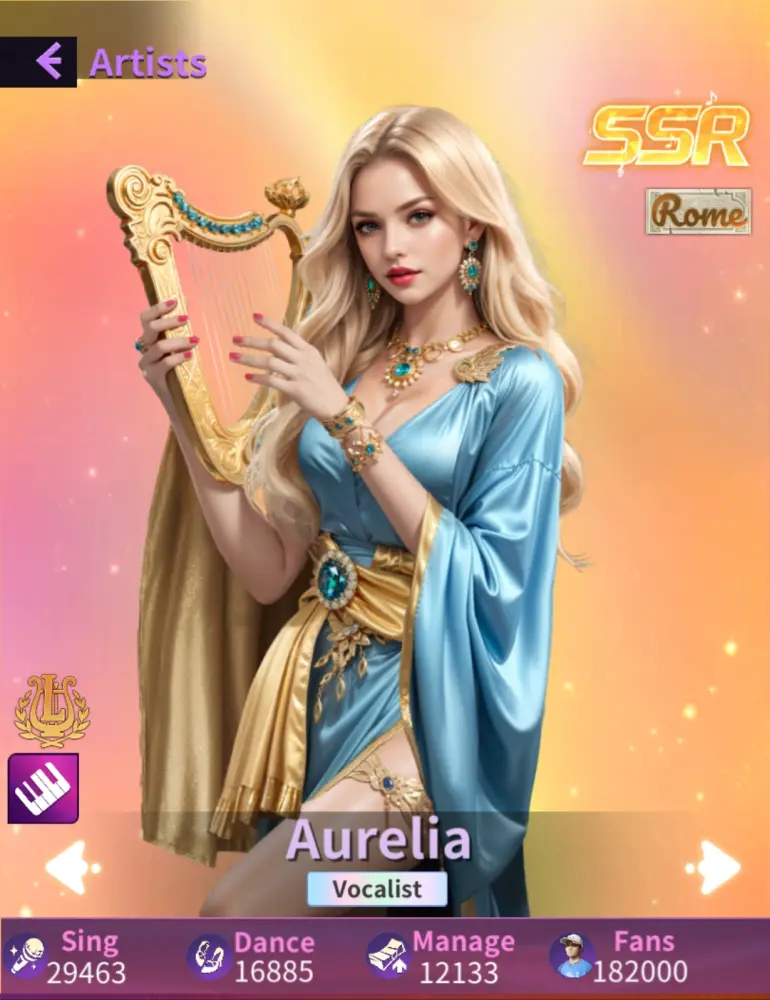 Aurelia in Top Girl aka Apex Girl
