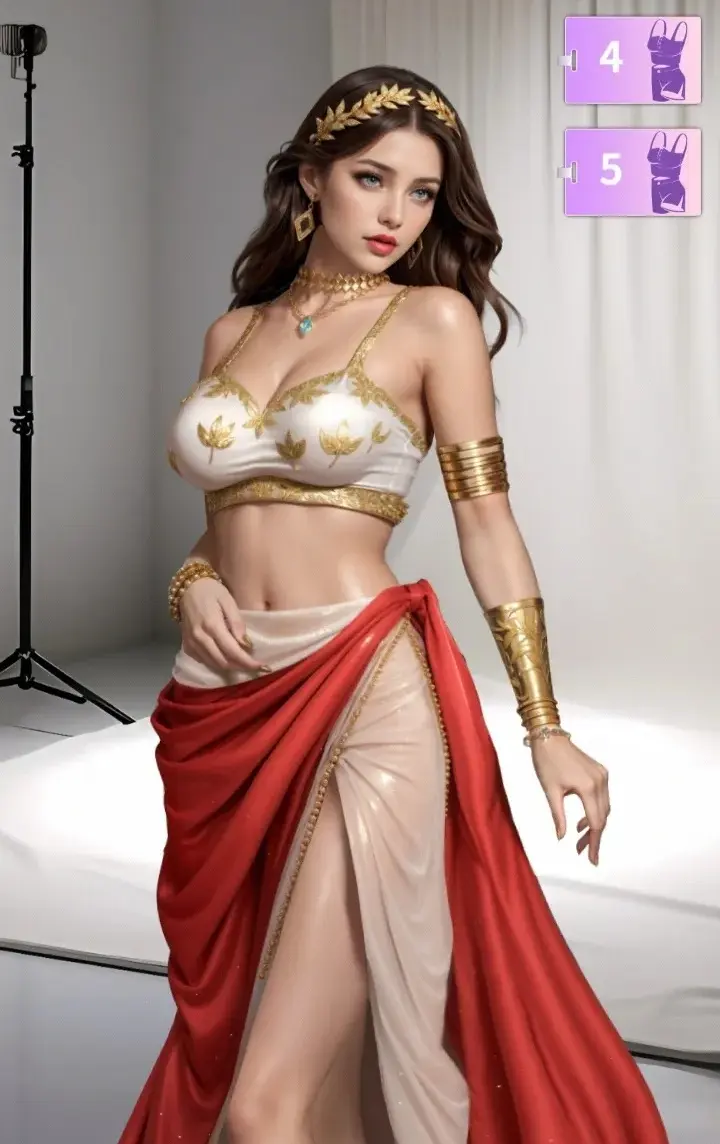 Daphne wearing second costume