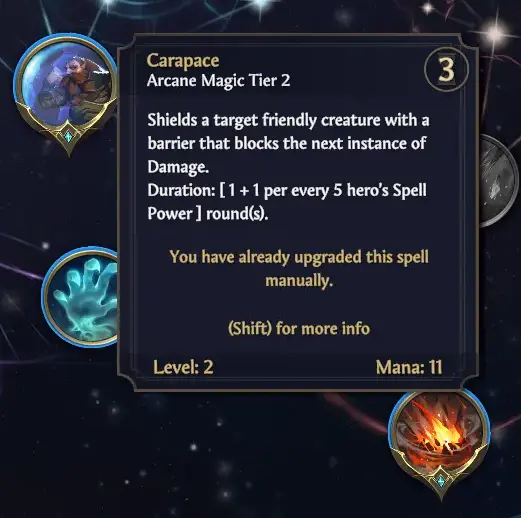 Olden Era Carpace Spell