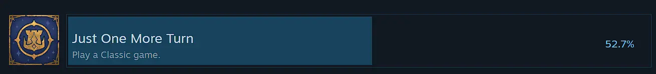 Just one More Turn Achievement