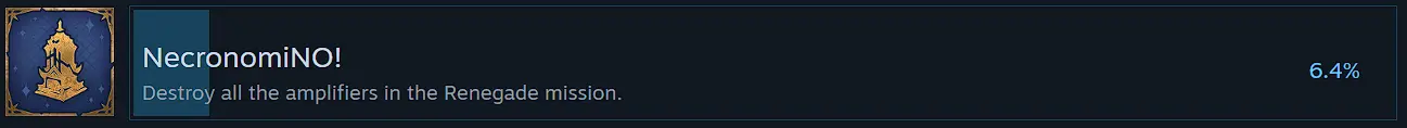 NecronomiNO! achievement