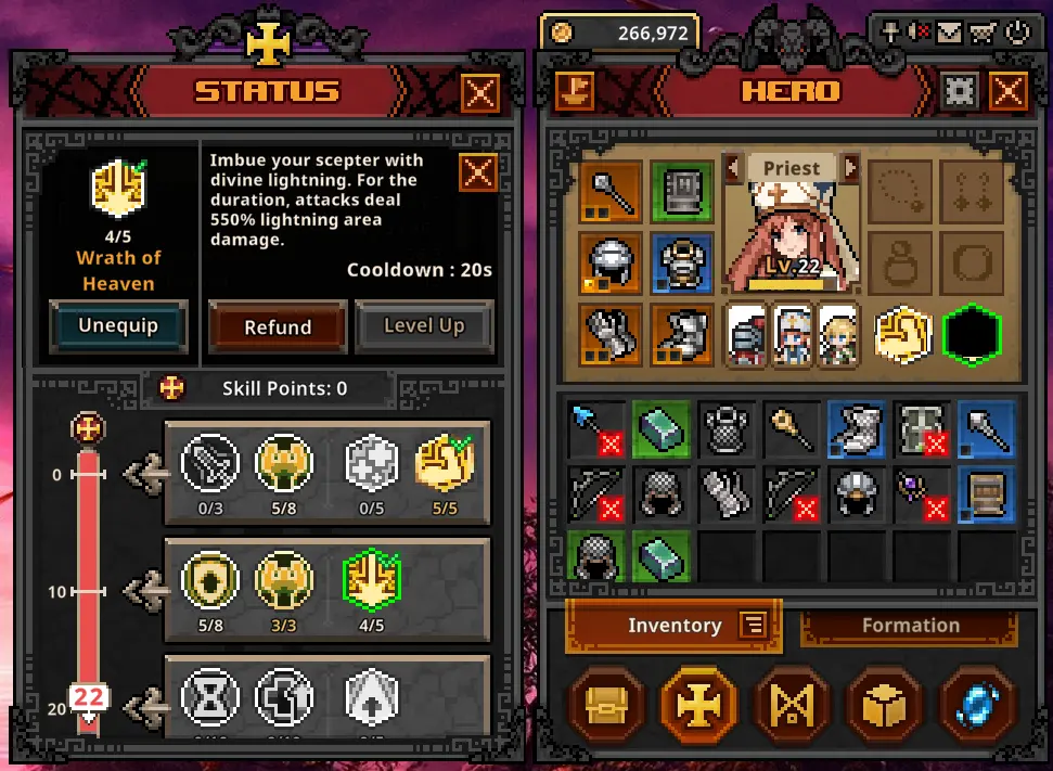 Priest Character Build