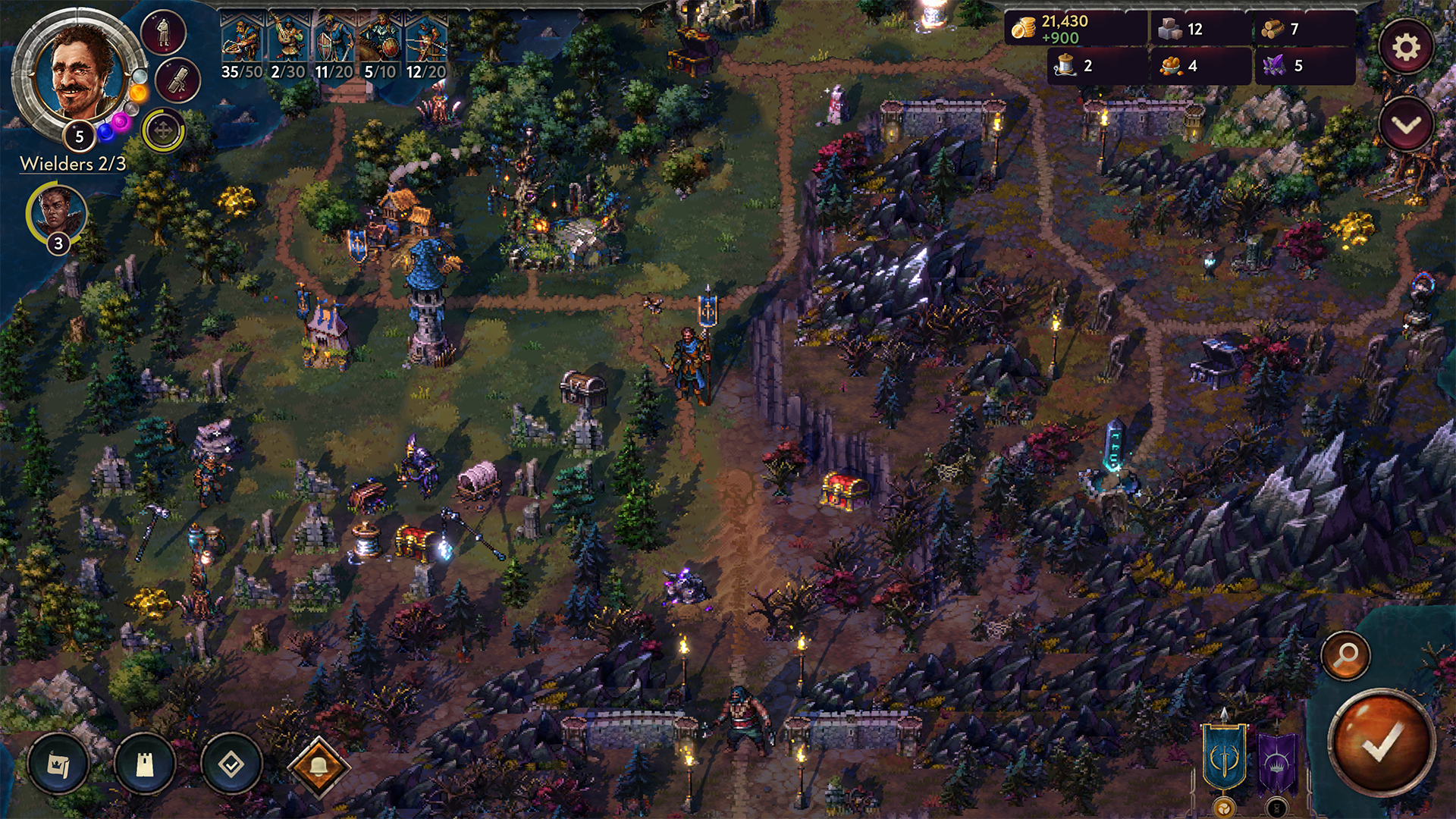 Songs of Conquest Mobile screenshot