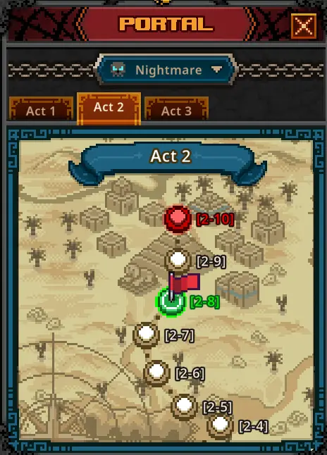 Stage 2-8 beaten