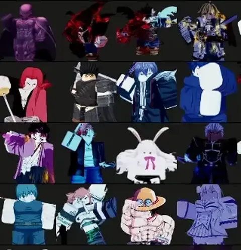 set of characters