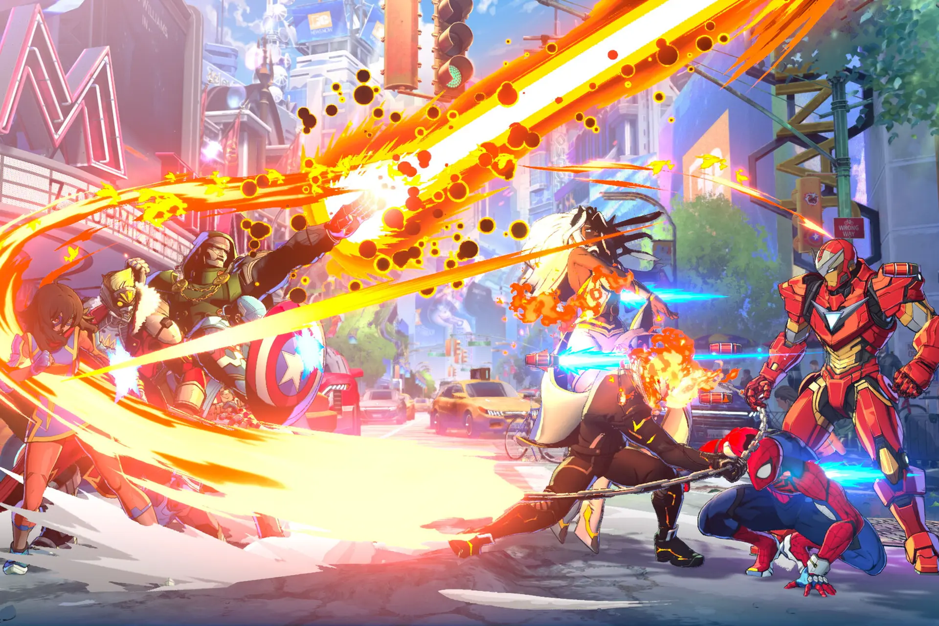 Marvel Tokon Moves