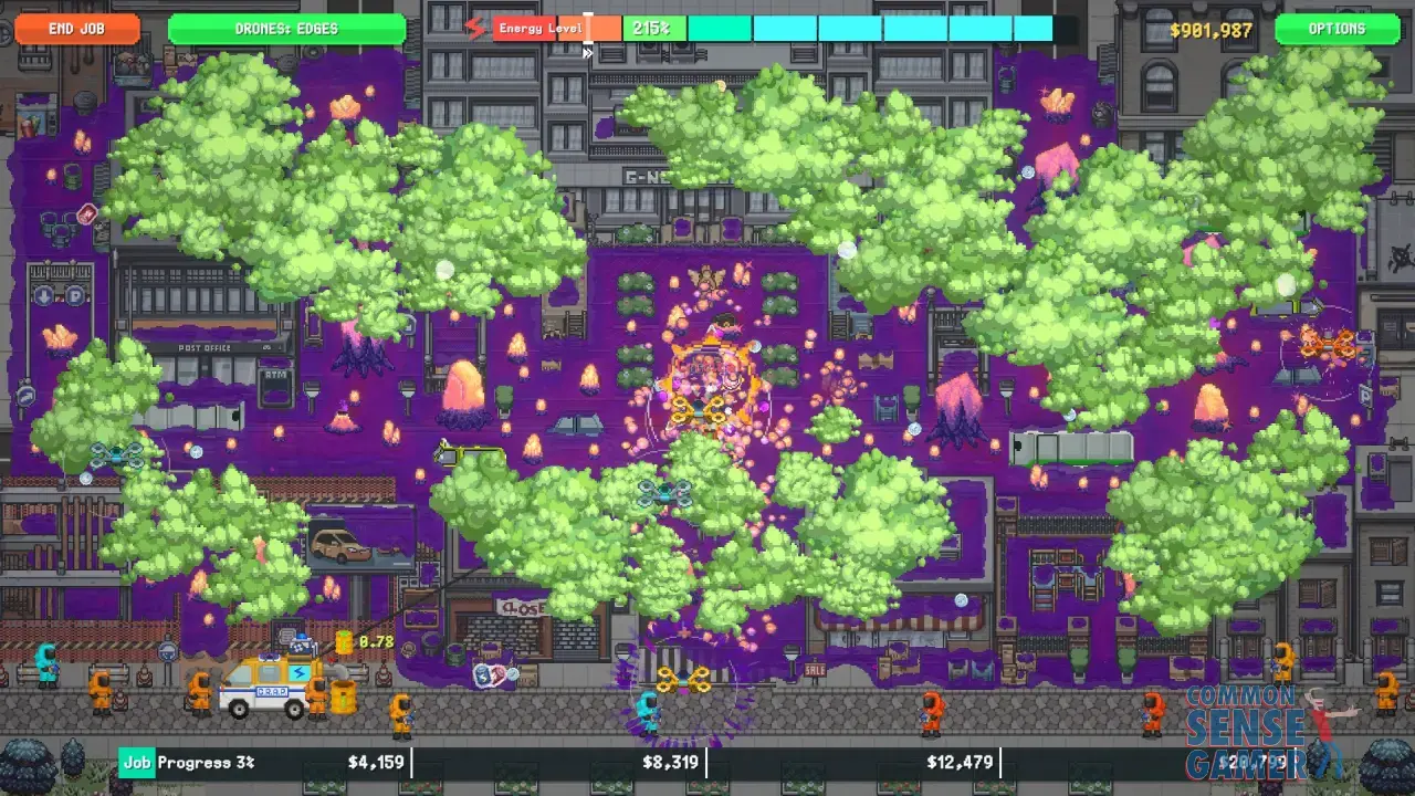 Sludgineers stage gameplay