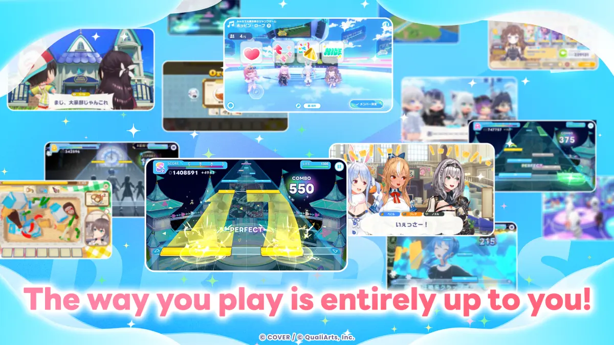 hololive Dreams gameplay features