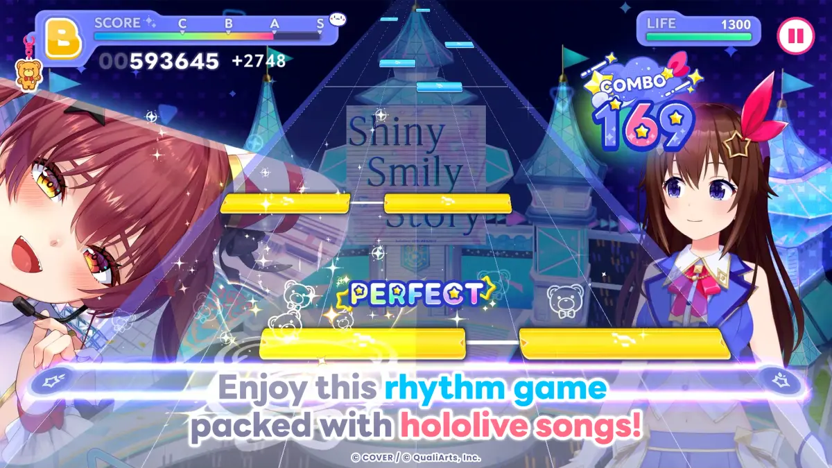 hololive Dreams note combos