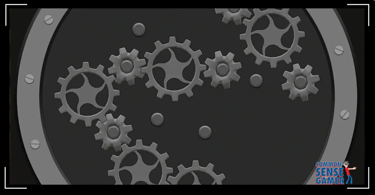 Gears puzzle solution